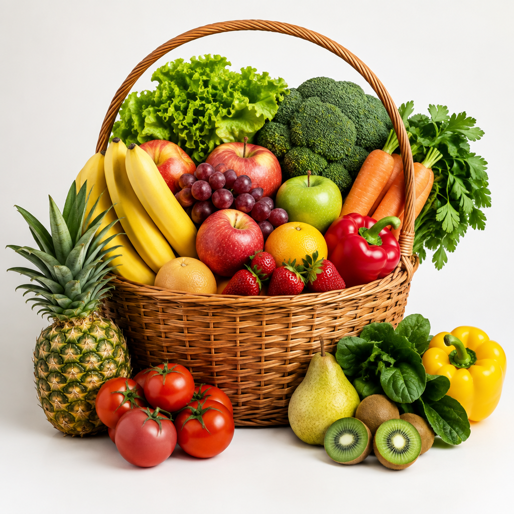 Cesta de frutas